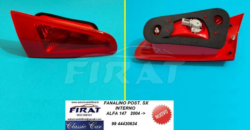 FANALINO ALFA 147 04-> POST.SX INT. (44430634)